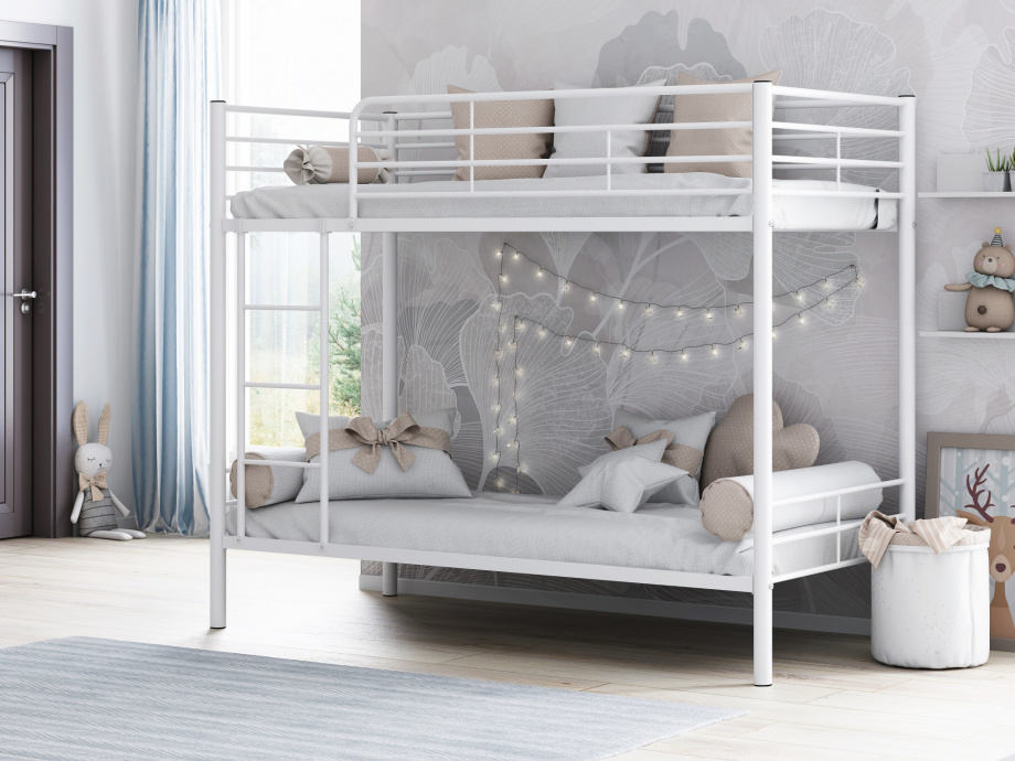 Двухъярусная кровать Севилья-3 белая